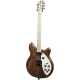 RICKENBACKER Demi-caisse 360 stéréo walnut