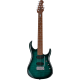 STERLING BY MUSIC MAN JP15 7 - flame maple teal