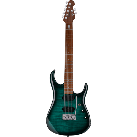 STERLING BY MUSIC MAN JP15 7 - flame maple teal