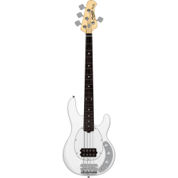 STERLING BY MUSIC MAN Stingray Short Scale Olympic White Rosewood