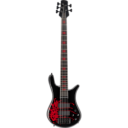 SPECTOR Basse Euro 5 LX Alex Webster Blood Red Drip