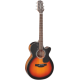 TAKAMINE GF30CE-BSB brown sunburst