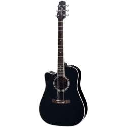 TAKAMINE EF341SC-LH black gaucher