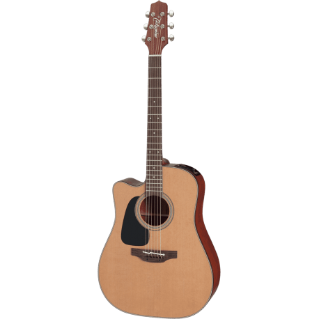 TAKAMINE P1DC-LH natural satin gaucher