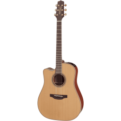 TAKAMINE P3DC-LH natural satin gaucher