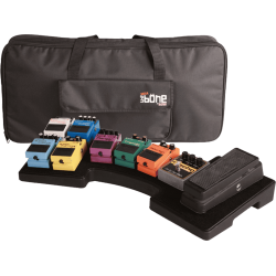 GATOR Pedalboard PVC 28.5" x 11" + alimentation