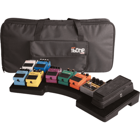 GATOR Pedalboard PVC 28.5" x 11" + alimentation