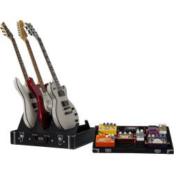GATOR GW-GIGBOXJR étui pour pedal board et stand 3 guitares
