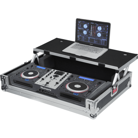 GATOR Bois G-Tour avec plateau coulissant pour Numark Mixdeck Express, Pioneer DDJ-SR,