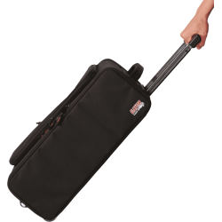 GATOR Rack 19" GR 2 U en nylon renforcé avec roulette