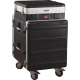 GATOR Polyéthylène 19" GRC 10 U pour le top et 12 U pour le côté avec des roulettes