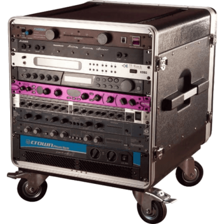 GATOR Rack 19" polyethylène GRC10U avec roulette