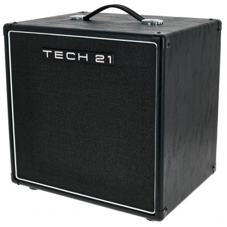 TECH21 EX112-BK Cab - Enceinte pour guitare et basse - 1x12 - 100W - grille bleue