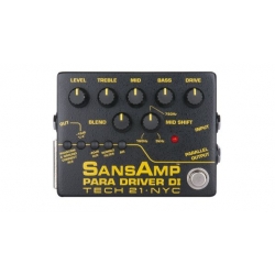 TECH21 SansAmp Para Driver DI v2 - Padale de preampli pour basse