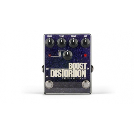 TECH21 Boost Distortion Metallic - Pédale d'effet pour guitare