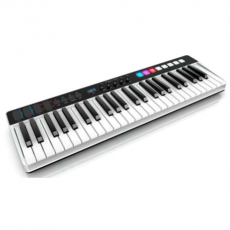 IK MULTIMEDIA iRig Keys I/O 49 - Clavier contrôleur midi 49 touches pour Mac, PC et iOs