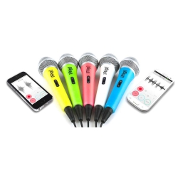 IK MULTIMEDIA iRig Voice Yellow - Micro karaoké pour iPhone, iPad, iPod Touch & Android