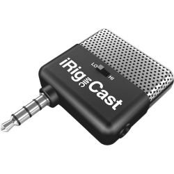 IK MULTIMEDIA iRig Mic Cast - Micro pour iPhone, iPod Touch, iPad et Android