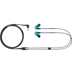 SHURE SE215 bleu - minijack avec micro et volume