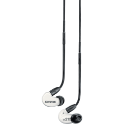 SHURE SE215 blanc - minijack avec micro et volume
