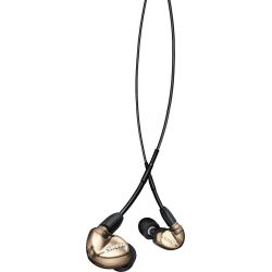 SHURE SE535 bronze - BT + minijack avec micro et volume