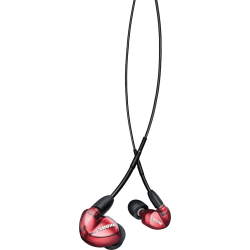SHURE SE535 rouge - BT + minijack avec micro et volume