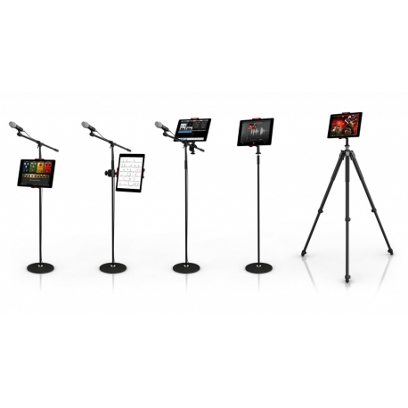 IK MULTIMEDIA iKlip 3 Deluxe - support tablette pour tablette - fixation sur sur stand microphone et trépied vidéo