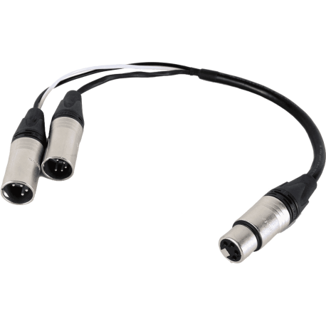 MARTIN BY HARMAN Adaptateur Pow+Data XLR5+XLR4-XLR4 0,25m