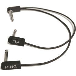 EBS Câble d'insert 1 jack stéréo/2 jack mono