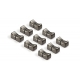 ICON Metal Fader Cap (Set of 9) - lot de 9 faders pour Plate-forme M+ et X+.