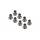 ICON Metal Knob Cap (Set of 8) - lot de 8 boutons pour Plate-forme M+ et X+.