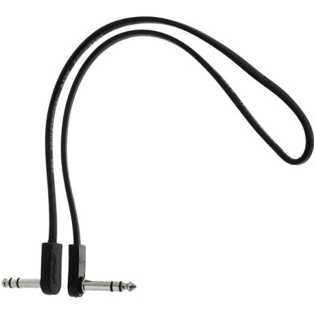 EBS Câble patch Deluxe coudés stéréo - 58 cm