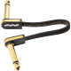 EBS Câble de patch guitare 10 cm compact or