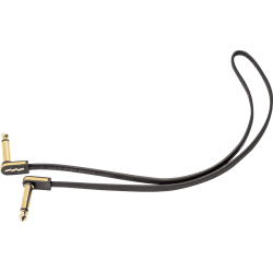 EBS Câble de patch guitare 58 cm compact or