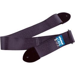 EBS Sangle EBS nylon/cuir longue noire