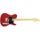 FGN JIL2CLASHM/CAR Iliad J-Standard - Guitare électrique - touche érable - finition Candy Apple Red - avec housse