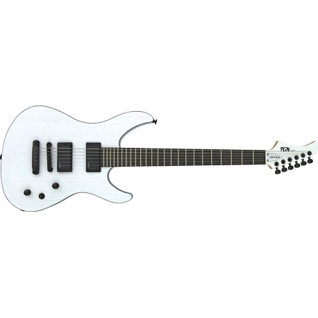 FGN JMY2ASHE/OPW Mythic J-Standard - Guitare électrique - touche érable - finition Open Pore White - avec housse