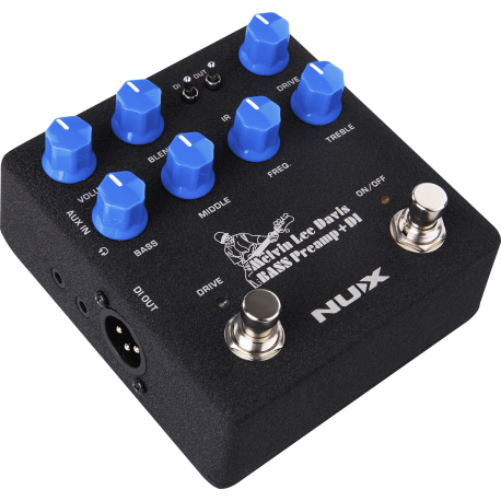 NUX Préampli basse à modélisation, sortie DI