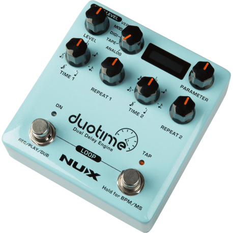 NUX Pédale de delay double & fonction looper