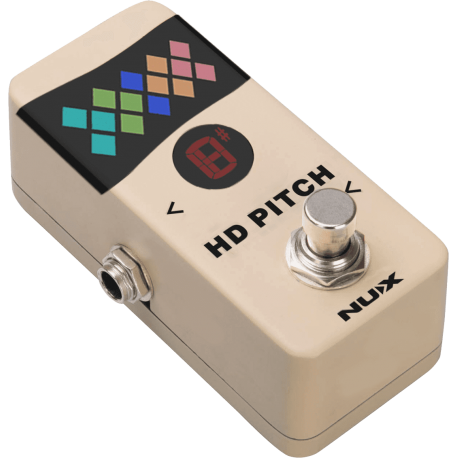 NUX Pédale accordeur guitare compact couleur