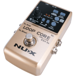 NUX Pédale looper & boîte à rythmes + pédalier 2 voies