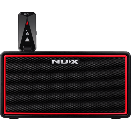 NUX Ampli guitare à modélisation 2x4W + émetteur 2,4 GHz