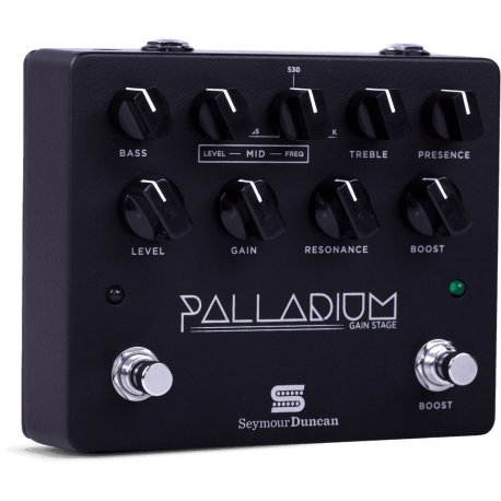 SEYMOUR DUNCAN Pédale d'effets Palladium Gain Stage, noire
