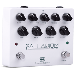 SEYMOUR DUNCAN Pédale d'effets Palladium Gain Stage, blanche
