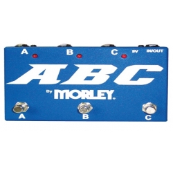MORLEY ABC SELECTOR/COMBINER SWITCH - Pédale de routing - bleue