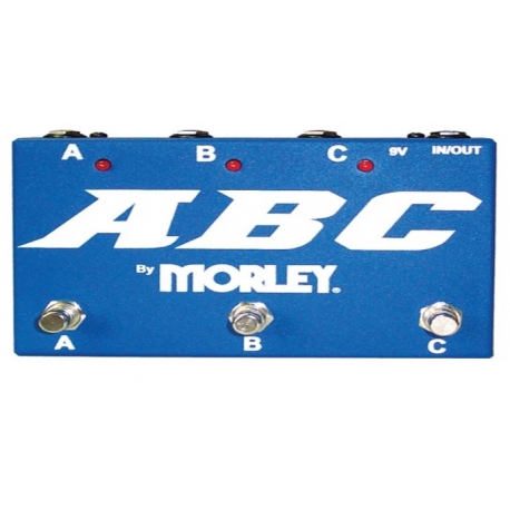 MORLEY ABC SELECTOR/COMBINER SWITCH - Pédale de routing - bleue