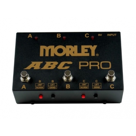 MORLEY ABC PRO SELECTOR - Pédale de routing - noire