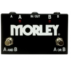 MORLEY ABY SELECTOR / COMBINER - Pédale de routing - noire