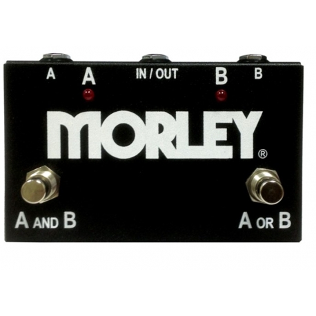MORLEY ABY SELECTOR / COMBINER - Pédale de routing - noire