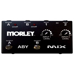 MORLEY ABY MIX MIXER/COMBINER - Pédale de routing - noire